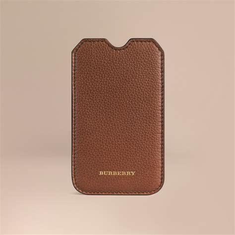 burberry leather iphone 5 & 5s case